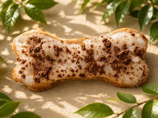 Nutty Butter Bone Shaped Biscuits