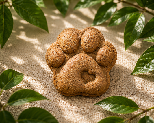 Chocolate For Dogs (Carob Powder) Paw Shaped Biscuits