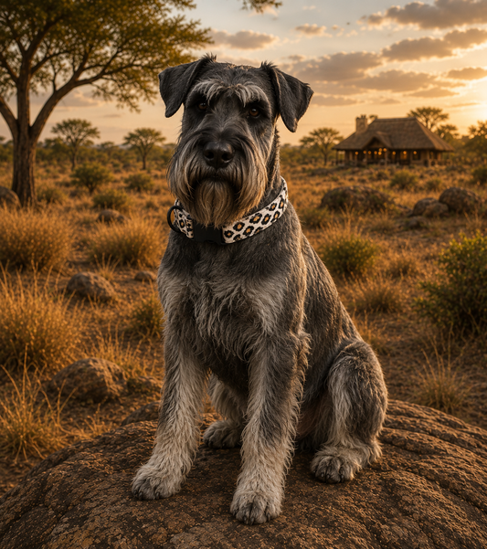 Wild Luxe Collection – Lemon Tinge Leopard Print Collar