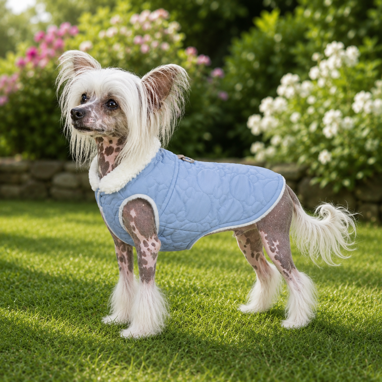 Luxe Sherpa Quilted Dog Jacket
