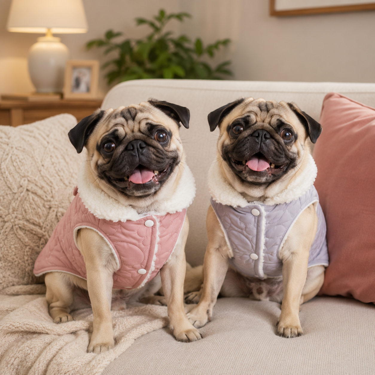 Luxe Sherpa Quilted Dog Jacket
