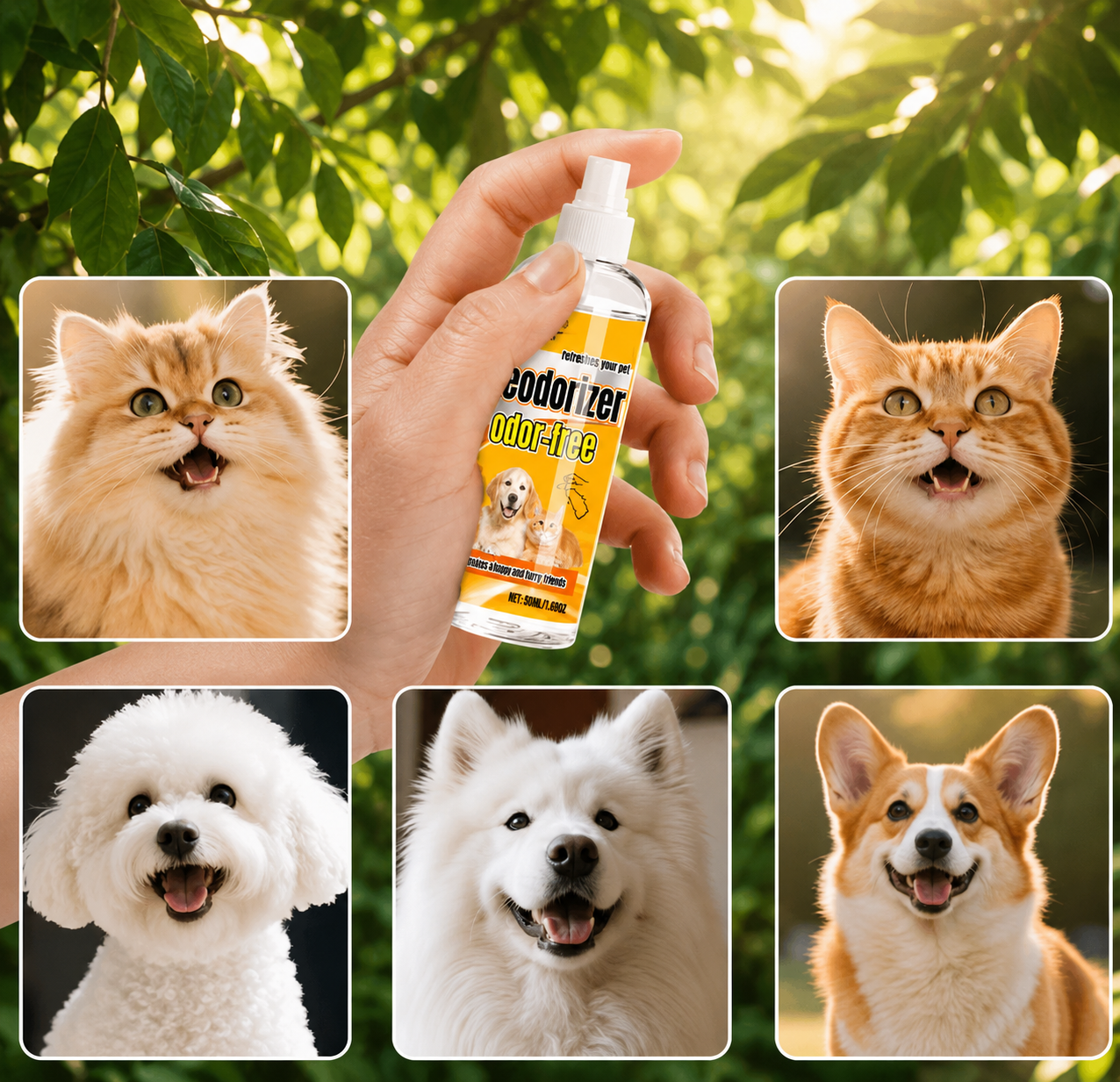 Vanilla & Coconut Pet Deodorizing Spray