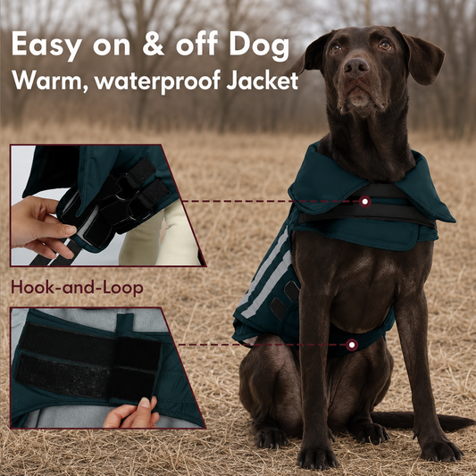The Aspen Luxe Waterproof Dog Jacket