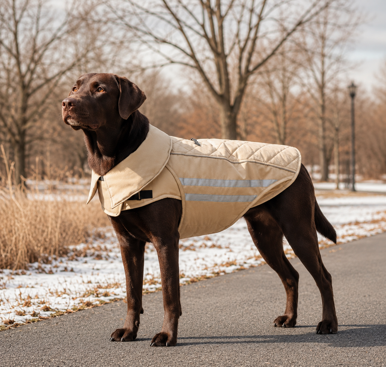 The Aspen Luxe Waterproof Dog Jacket