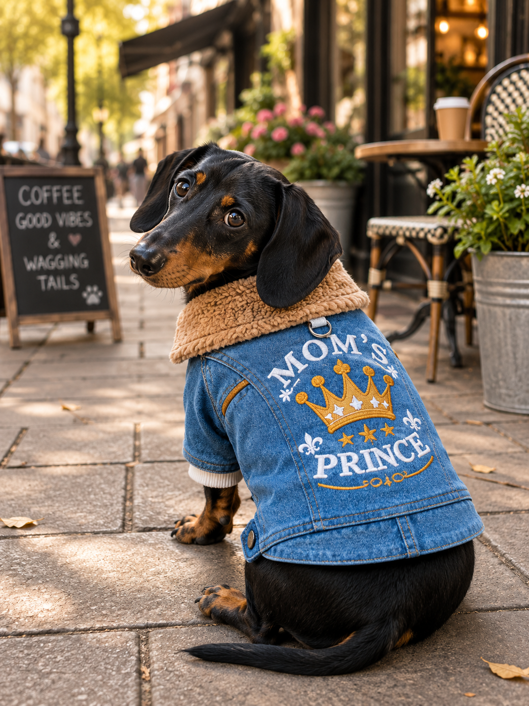 The Prince Regent Sherpa Denim Coat