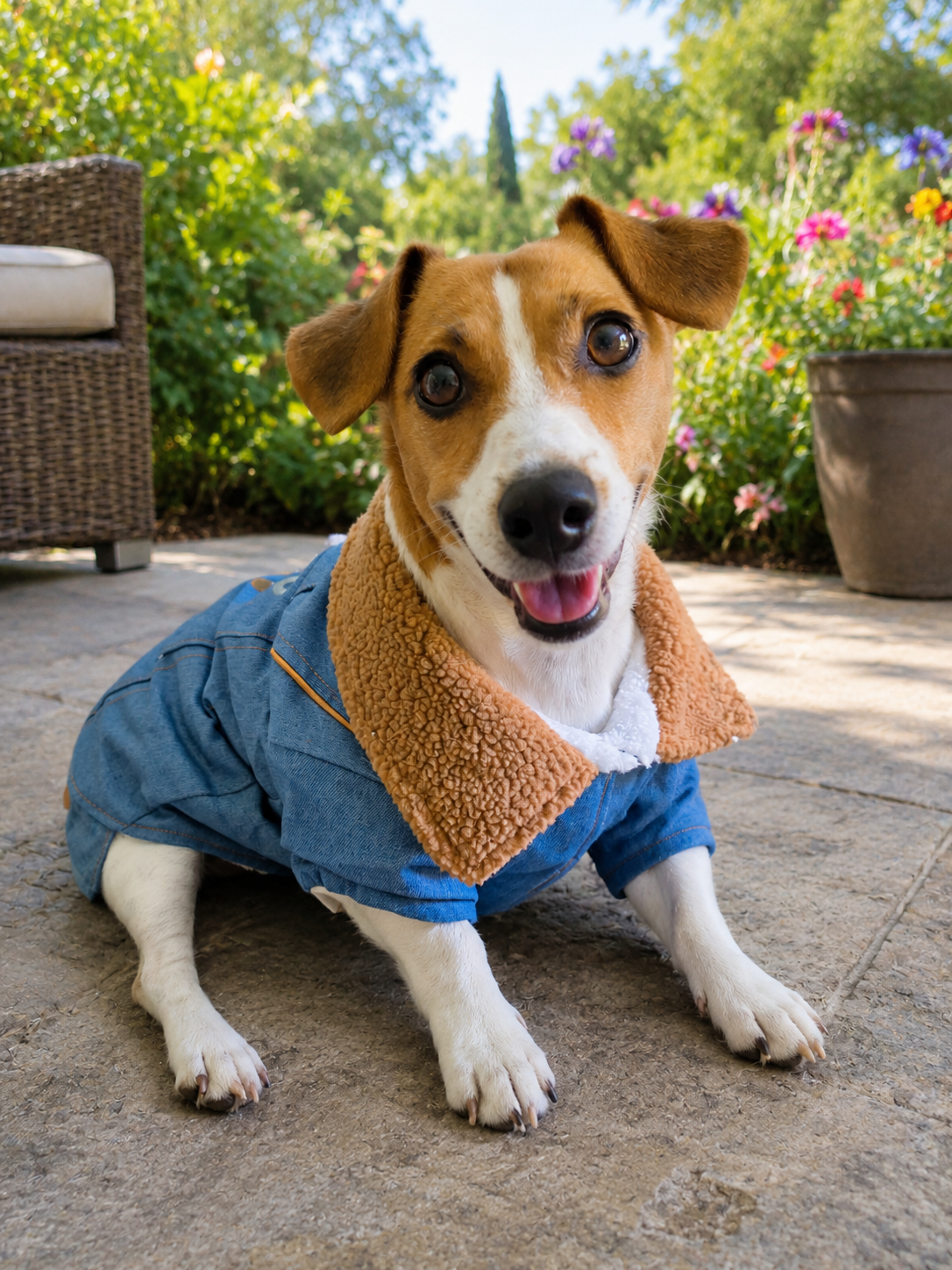 The Prince Regent Sherpa Denim Coat