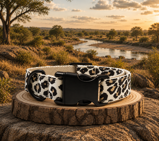 Wild Luxe Collection – Lemon Tinge Leopard Print Collar