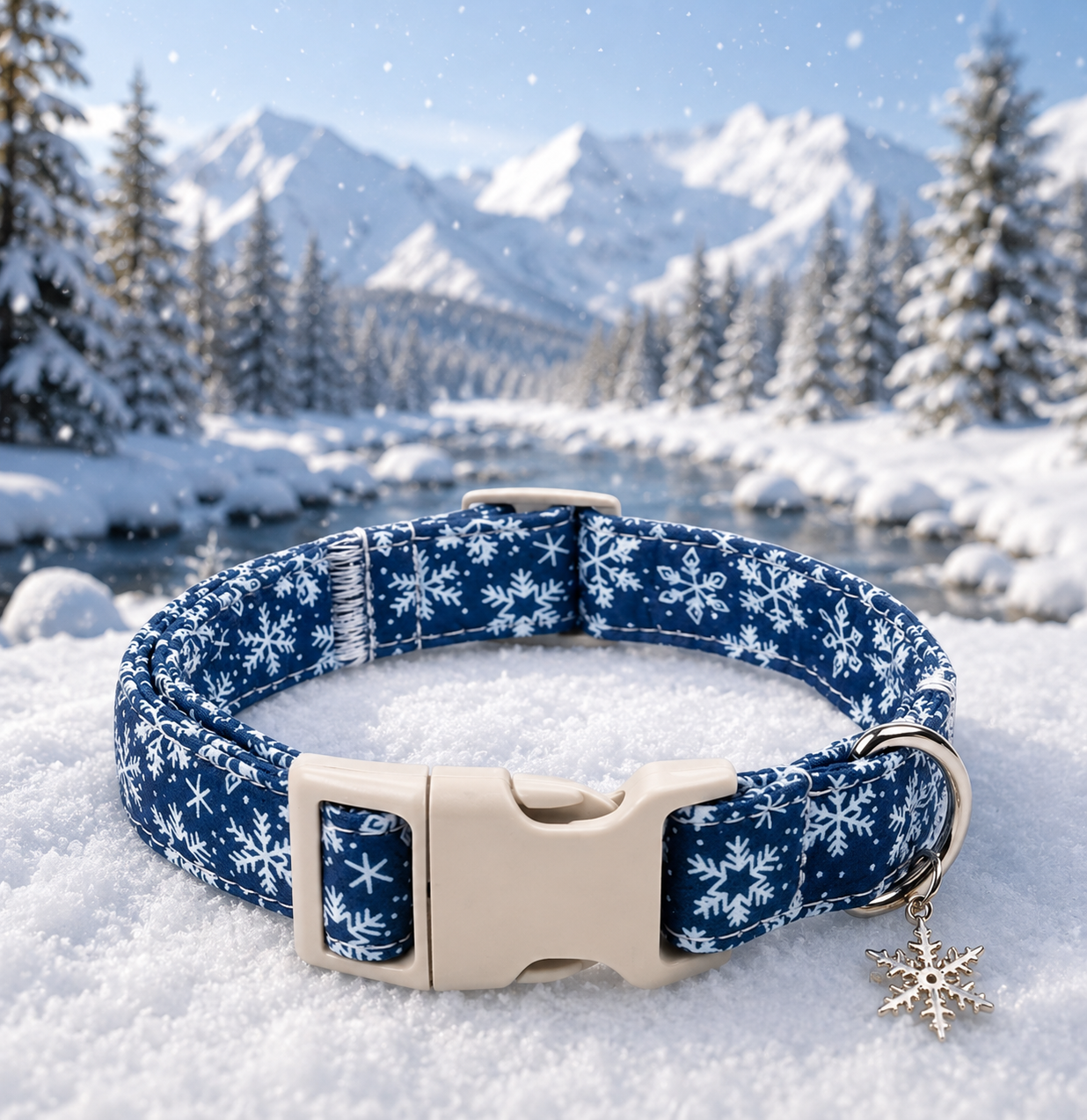 Winter Wonderland Dog Collar