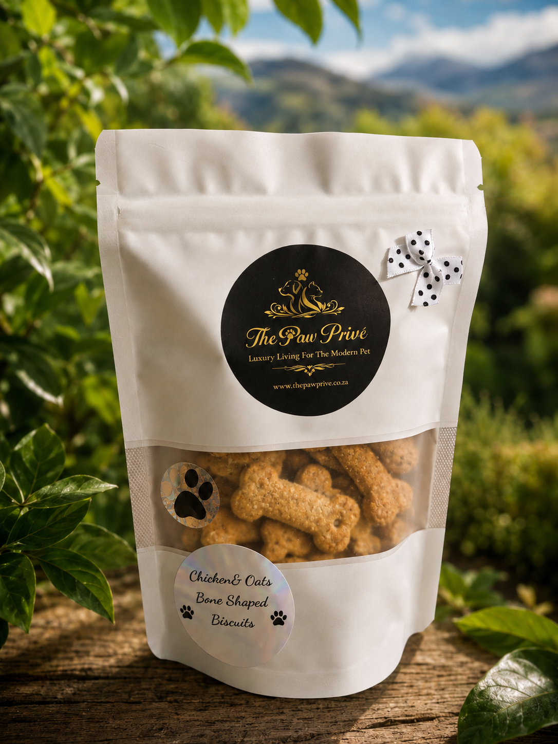 Chicken & Oats Bone Shaped Biscuits
