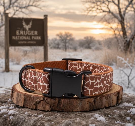Wild luxe collection - Giraffe Print Collar