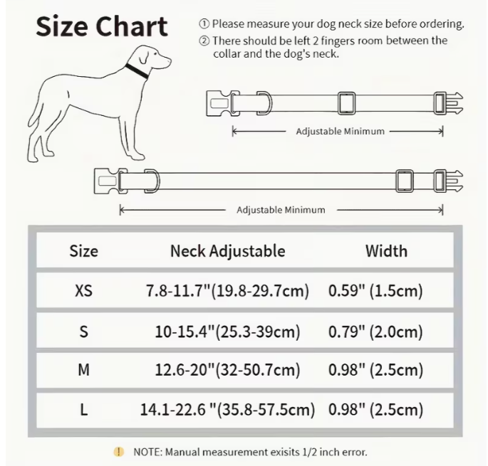 Winter Wonderland Dog Collar